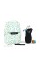 Pack Sac isotherme Lunchbag Géo + Gourde filtrante verre 650 Azur B&B Pack Sac isotherme Lunchbag Géo + Gourde filtrante verre 650 Azur B&B
