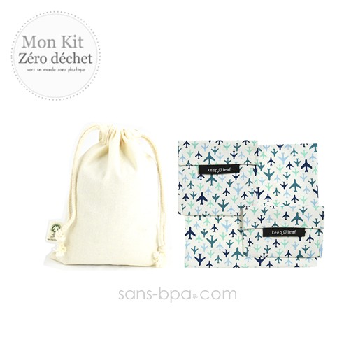 Pack Sac à goûter Bio garni - Bundles Avion Pack Sac à goûter Bio garni - Bundles Avion