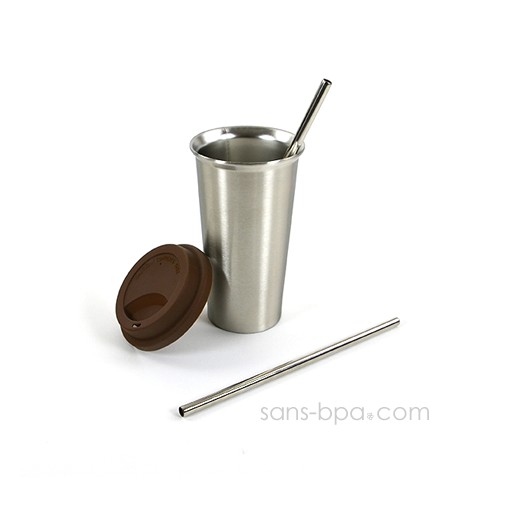 Pack Mug & ses 2 pailles inox - Ukonserve Pack Mug & ses 2 pailles inox - Ukonserve