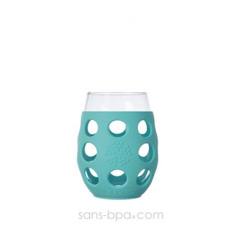 Lot 2 Verres gainés 325ml - Menthe