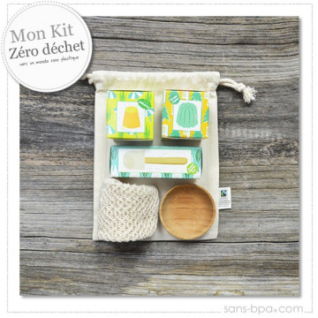 Kit beauté zéro déchet complet