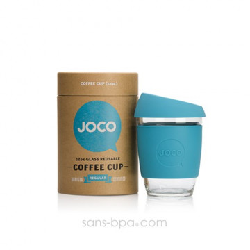 Joco Cup tasse à emporter en verre - Bleu