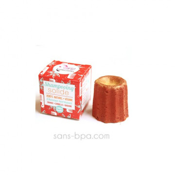 Shampoing solide à paillettes - Orange cannelle
