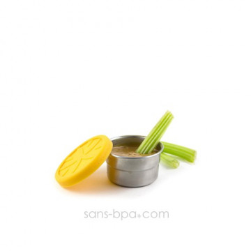 Boite inox & silicone - XS Citron