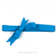 Pochette Mini Cadeau MESH - ruban Bleu