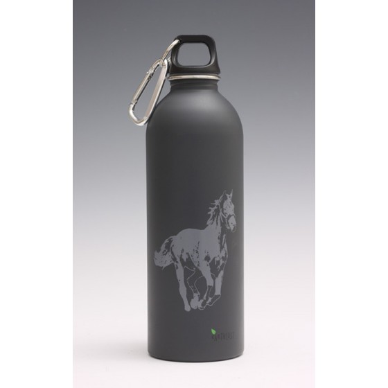 Bouteille inox HORSE 1 litre d' EARTHLUST