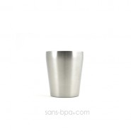 La P'tite timbale inox isolé 200ml