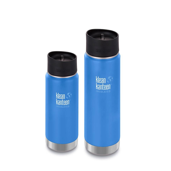 Pack promo - 2 gourdes WIDE insulated PACIFIC SKY - Klean Kanteen