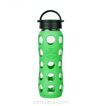 Gourde verre 650 ml CLASSIC - Moss