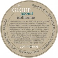Gourde inox 500 ml - La GLOUP isotherme