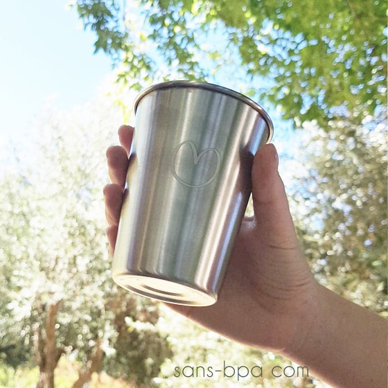 La timbale inox JOLI MONDE Sans BPA