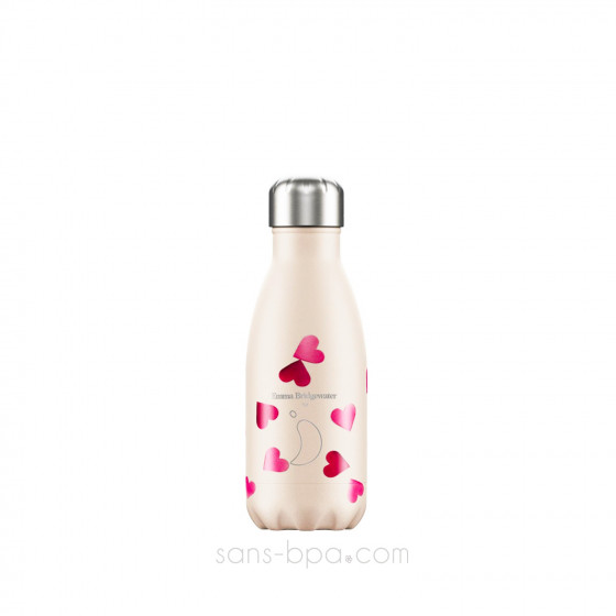 Bouteille isotherme inox TROPICAL FLAMINGO 260 ml