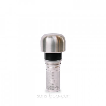 Bouchon infuseur inox pour bouteille 750ml/1000ml - QWETCH