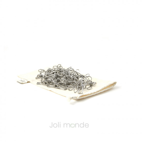 Kit économique 40 pinces inox