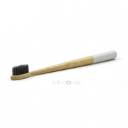 Brosse à dents bambou - RONDOCOLOR - Gris Perle