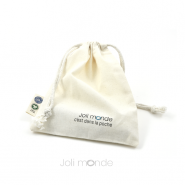 C'est dans la poche - 3 couverts pliables & leur pochette coton Bio
