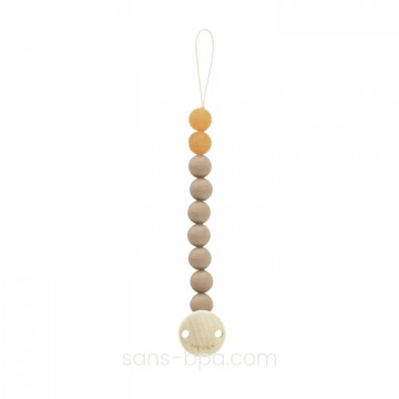 Attache serviette & doudou caoutchouc naturel - HEVEA