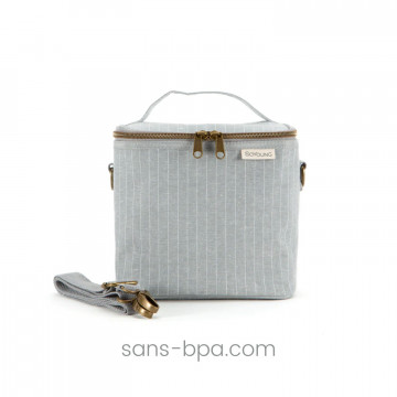 Sac isotherme Petite Poche - CEMENT