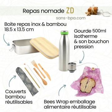 KIT Repas nomade - Zéro Déchet