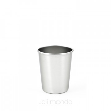 Verre inox 180 ml SILVER - JOLI MONDE