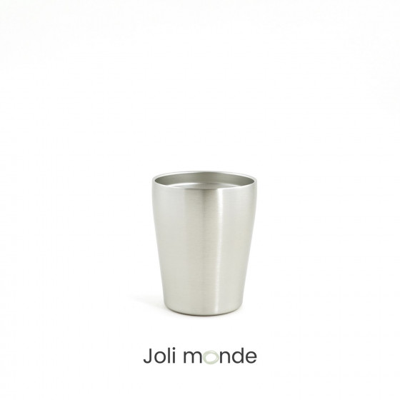 La P'tite timbale inox isolé 250ml - JOLI MONDE