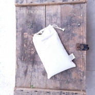 Sac à vrac . maille tissée . SMALL 15 x 25 cm - Farines & céréales . Poids 18 g - Joli Monde