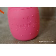 SAFE SIPPY 2 - Gourde anti-fuite - ROUGE - KID BASIX