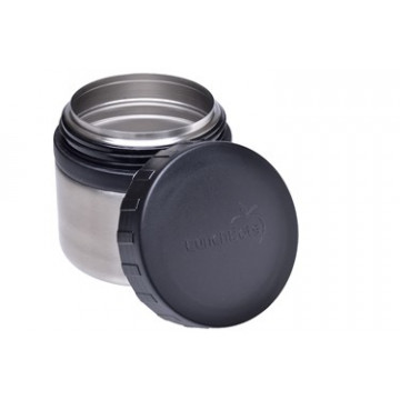 DUO P'TITS POTS - Lot 2 boites hermétiques tout inox - Black - LUNCHBOTS