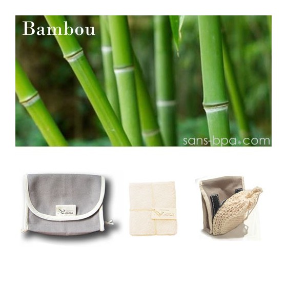 Kit Eco Belle Nomade - Bambou - LES TENDANCES D'EMMA