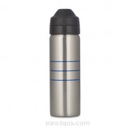 Gourde inox isotherme anti-fuite Cocoon 600 ml - Blue Cocoon - Ecococoon