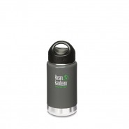 WIDE INSULATED - Bouteille inox Isotherme - GREY 355 ml - KLEAN KANTEEN