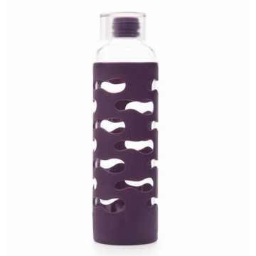 Gourde verre 560ml AUBERGINE