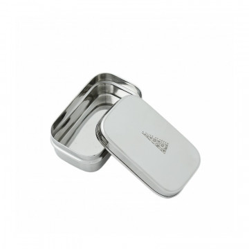 Boite 100% inox rectangle LUNCHPOD