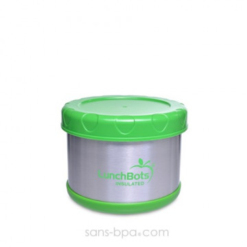 Boite repas isotherme 500 ml LIME